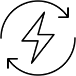 An illustration of a lightning bolt